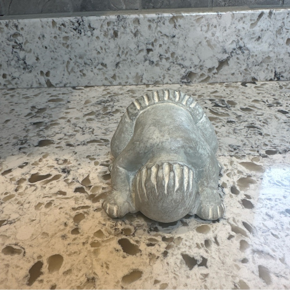 Isabel Bloom Green Signed Tumbling Baby Art Sculpture. NO BOX